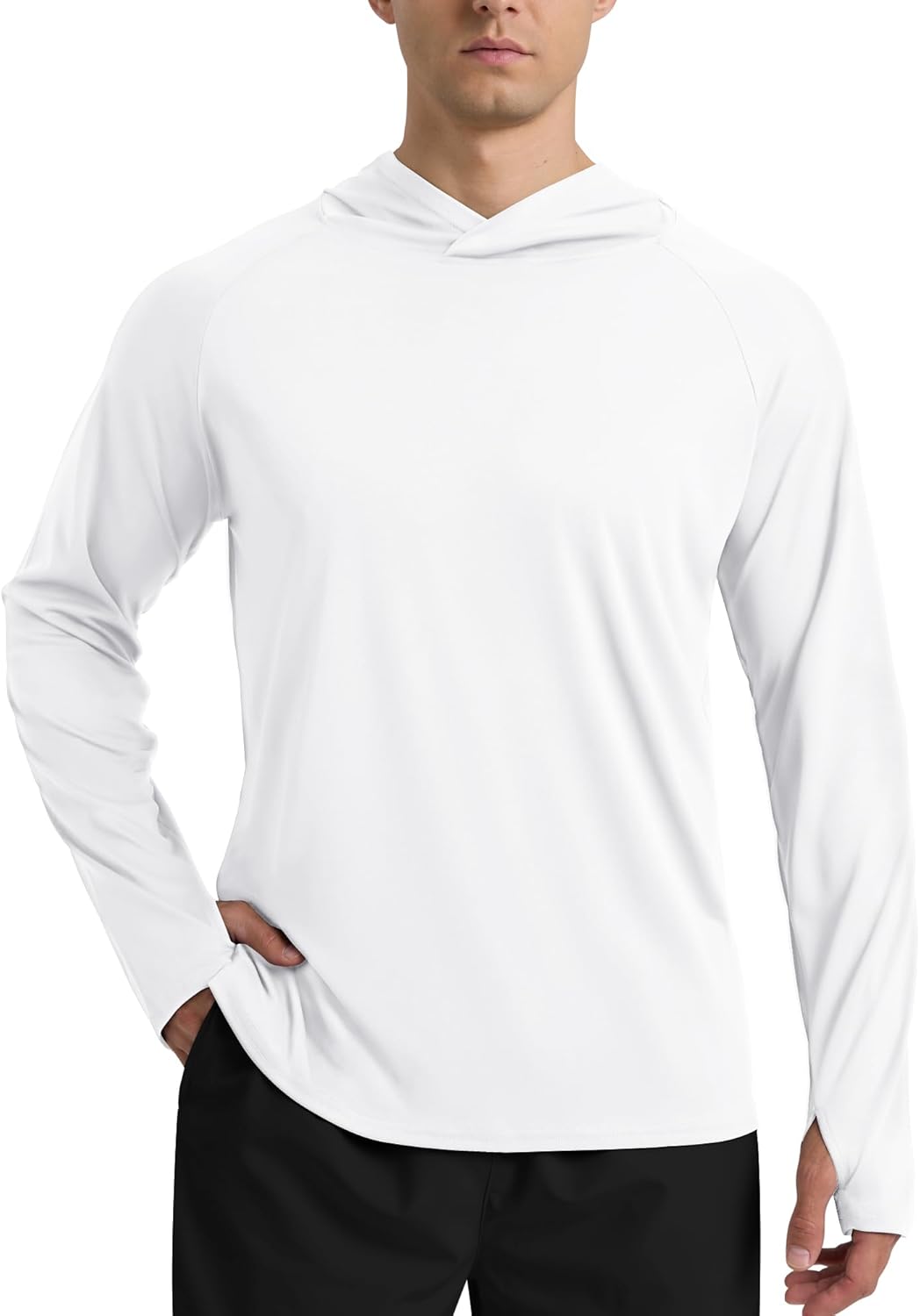 UPF 50+ Fishing Shirts for Men - Long Sleeve UV Sun Protection Hoodie