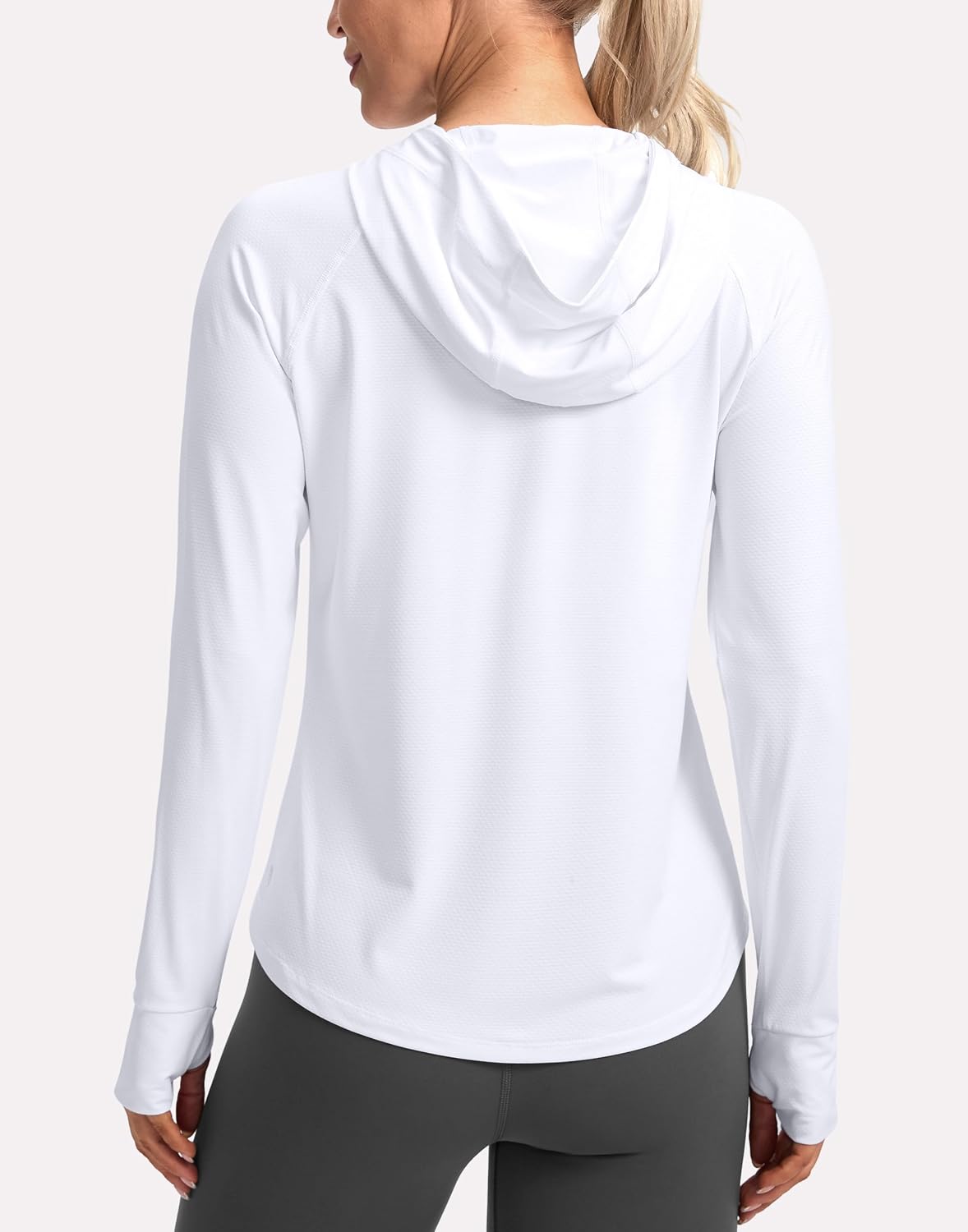 Women's UPF50+ Sun Hoodie Jacket Long Sleeve Hiking Fishing Shirt - Image 2